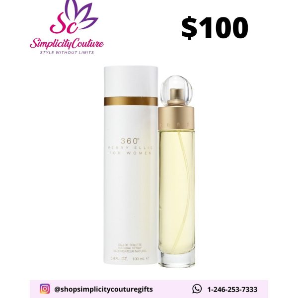 White Perry Ellis 360 Women's Eau de Toilette 3.4 fl. oz.