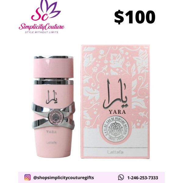 Pink Women's Lattafa Yara Eau de Parfum 100ml