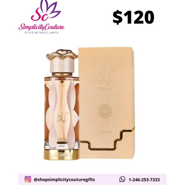 Amber Unisex Lattafa Teriaq Fragrance 100ml