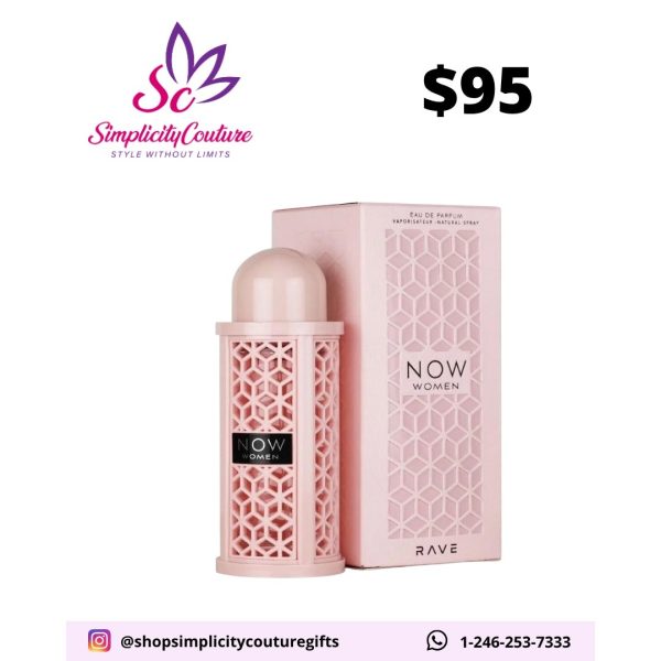 RAVE Pink Women's Eau de Parfum NOW WOMEN