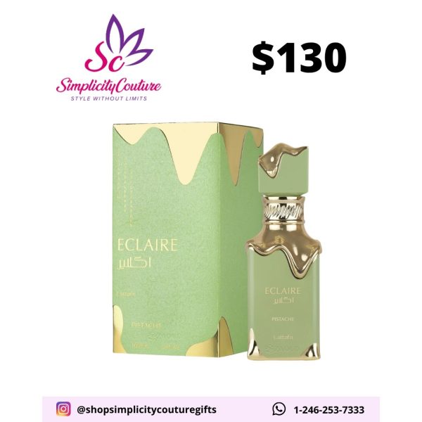 Green Lattafa Eclaire Pistache Eau de Parfum 100ml