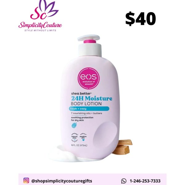 EOS Fresh & Cozy 24H Moisture Body Lotion 16 fl oz