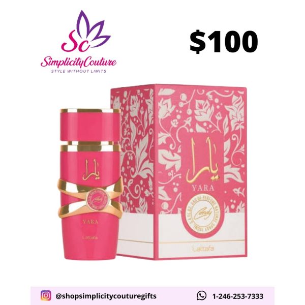 Pink Women's Eau de Parfum - Yara Lattafa