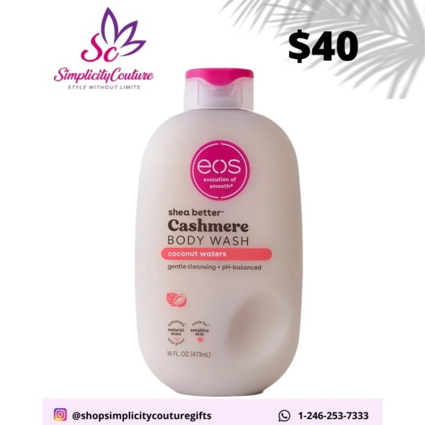 EOS Shea Better Cashmere Body Wash Coconut Waters 16 FL. OZ.