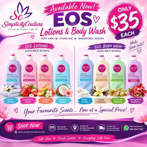 EOS Body Care Lotions & Body Washes