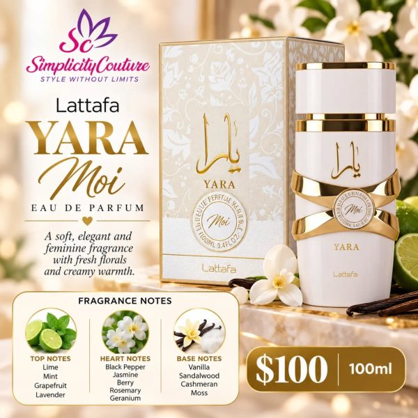 White Women's Lattafa Yara Moi Eau de Parfum 100ml